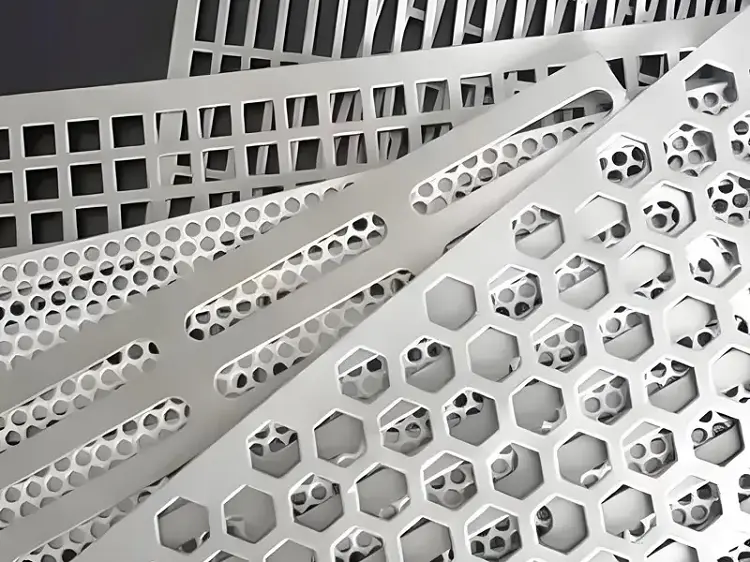 Perforated Metal Sheet with Custom Hole Patterns