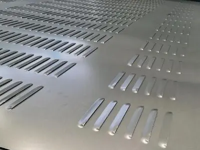 Louvered Perforated Panel