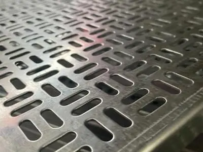 Oblong Hole Perforated Sheets